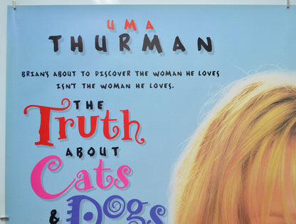 THE TRUTH ABOUT CATS AND DOGS (Top Left) Cinema Quad Movie Poster 