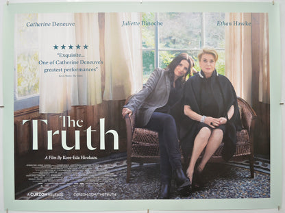 The Truth (a.k.a La vérité) Original Quad Poster - Film Poster - Movie Poster