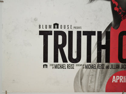 TRUTH OR DARE (Bottom Left) Cinema Quad Movie Poster 