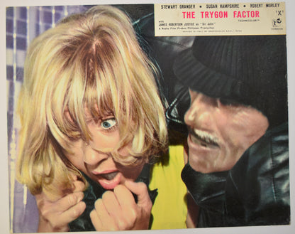 THE TRYGON FACTOR (Card 1) Cinema Colour FOH Stills / Lobby Cards 