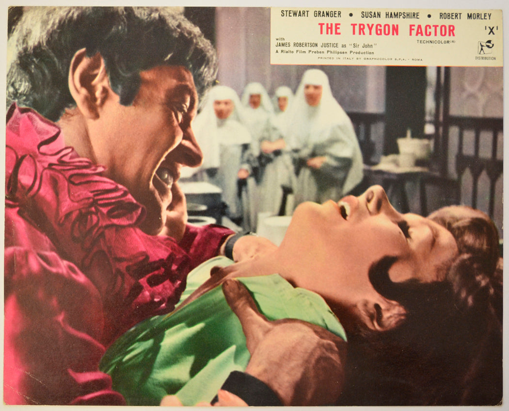 THE TRYGON FACTOR (Card 2) Cinema Colour FOH Stills / Lobby Cards 