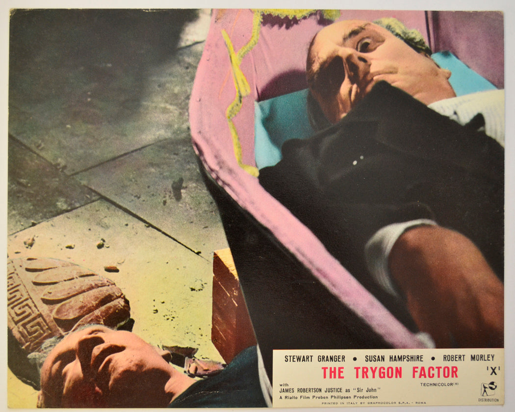 THE TRYGON FACTOR (Card 3) Cinema Colour FOH Stills / Lobby Cards 