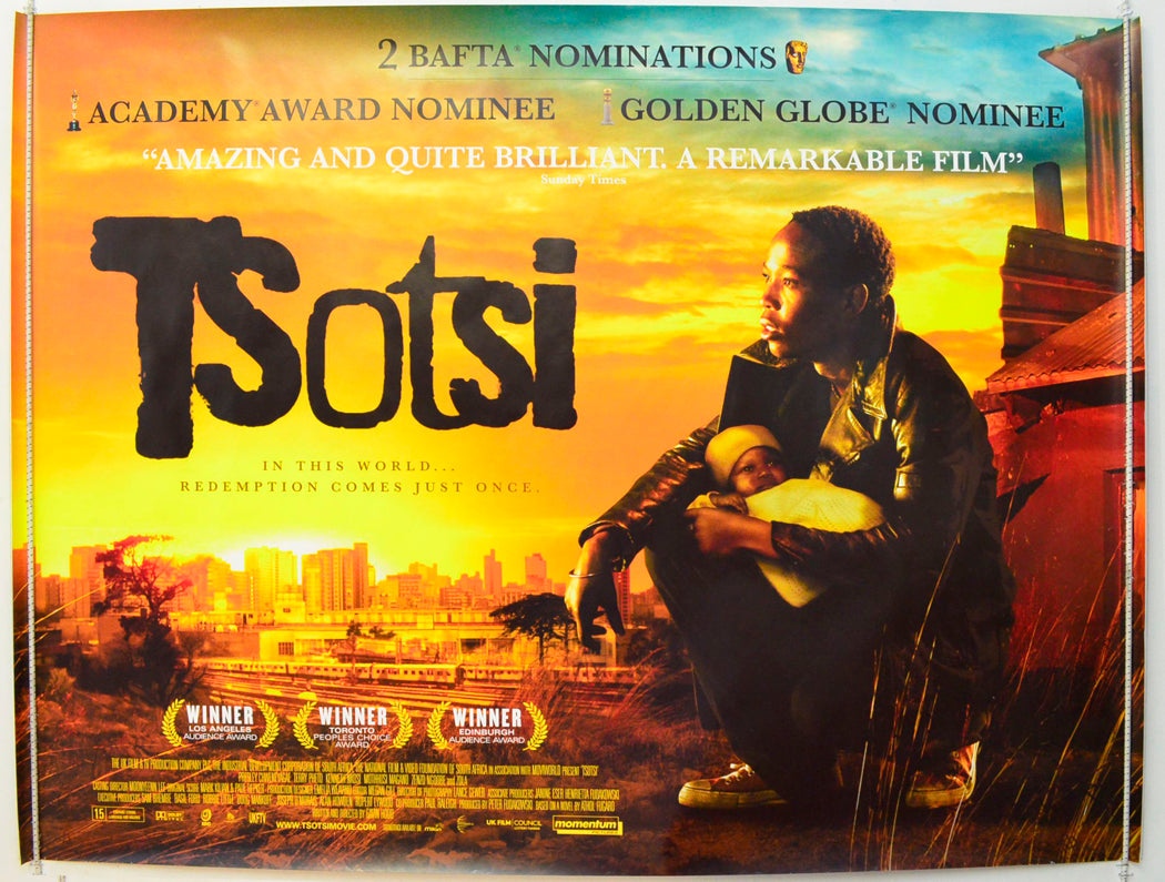 Tsotsi Original British Quad Poster - Film Poster - Movie Poster 