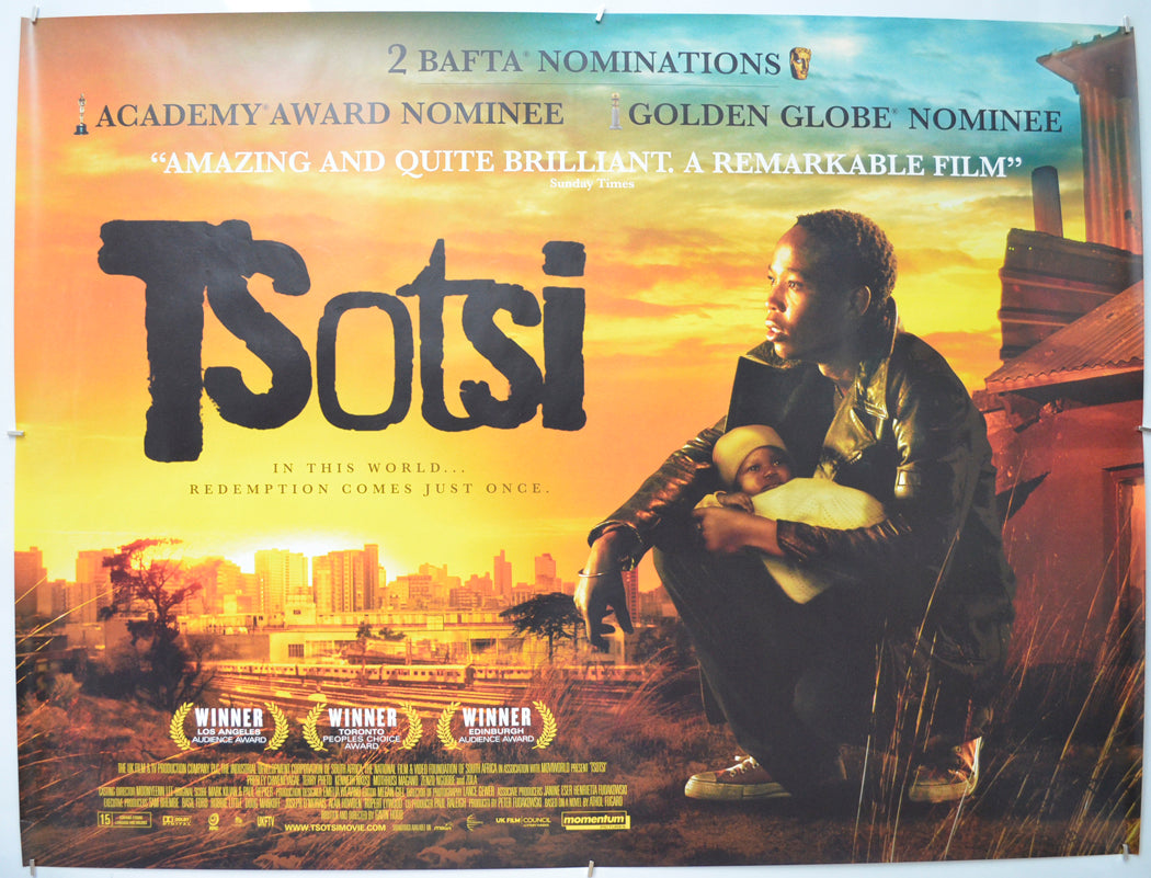 Tsotsi Original Quad Poster - Film Poster - Movie Poster  