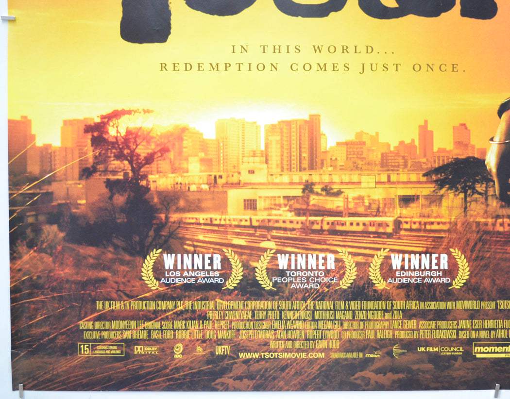 TSOTSI (Bottom Left) Cinema Quad Movie Poster 