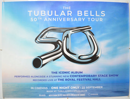 Tubular Bells 50Th Anniversary Concert Original Quad Poster - Film Poster - Movie Poster  