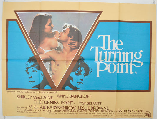 The Turning Point   Original Quad Poster - Film Poster - Movie Poster 