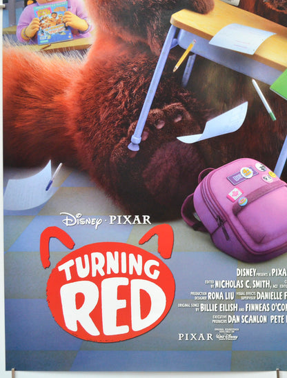 TURNING RED (Bottom Left) Cinema One Sheet Movie Poster 