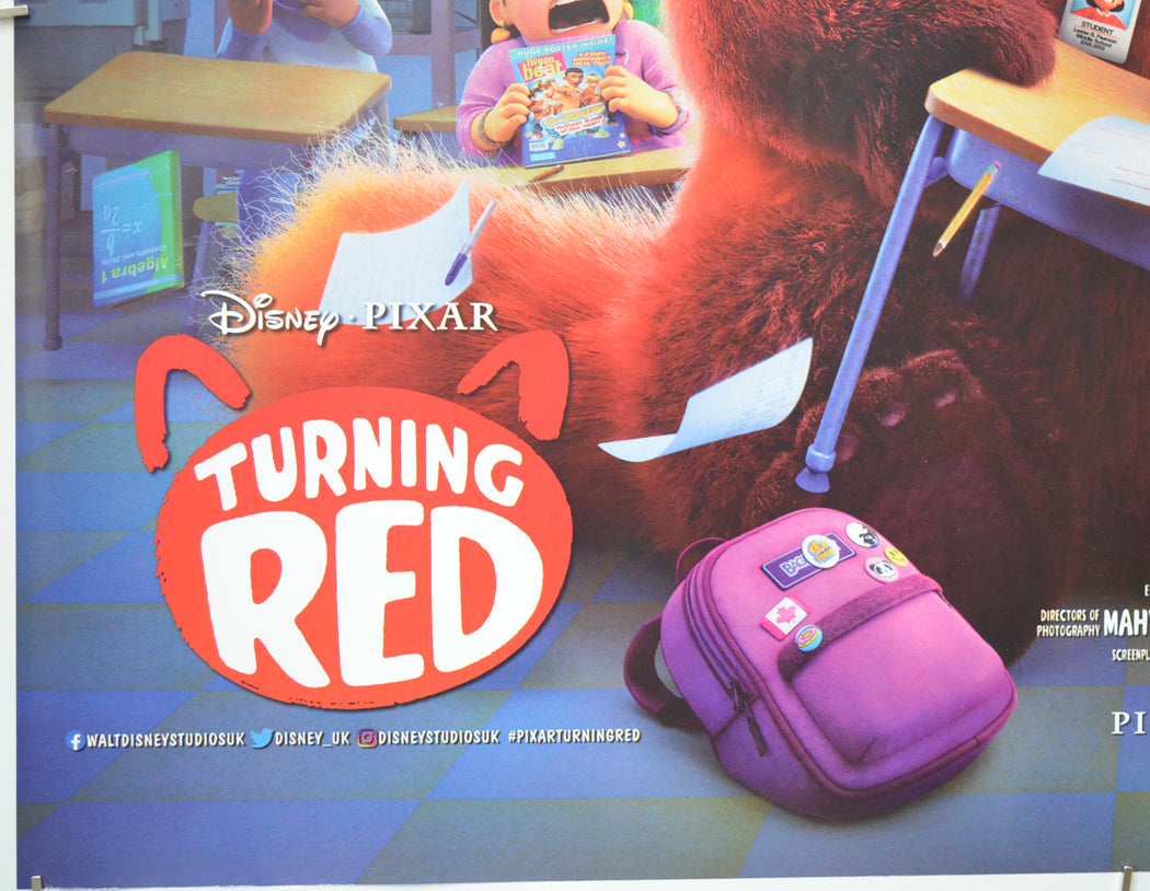 TURNING RED (Bottom Left) Cinema Quad Movie Poster 