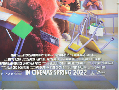 TURNING RED (Bottom Right) Cinema Quad Movie Poster 