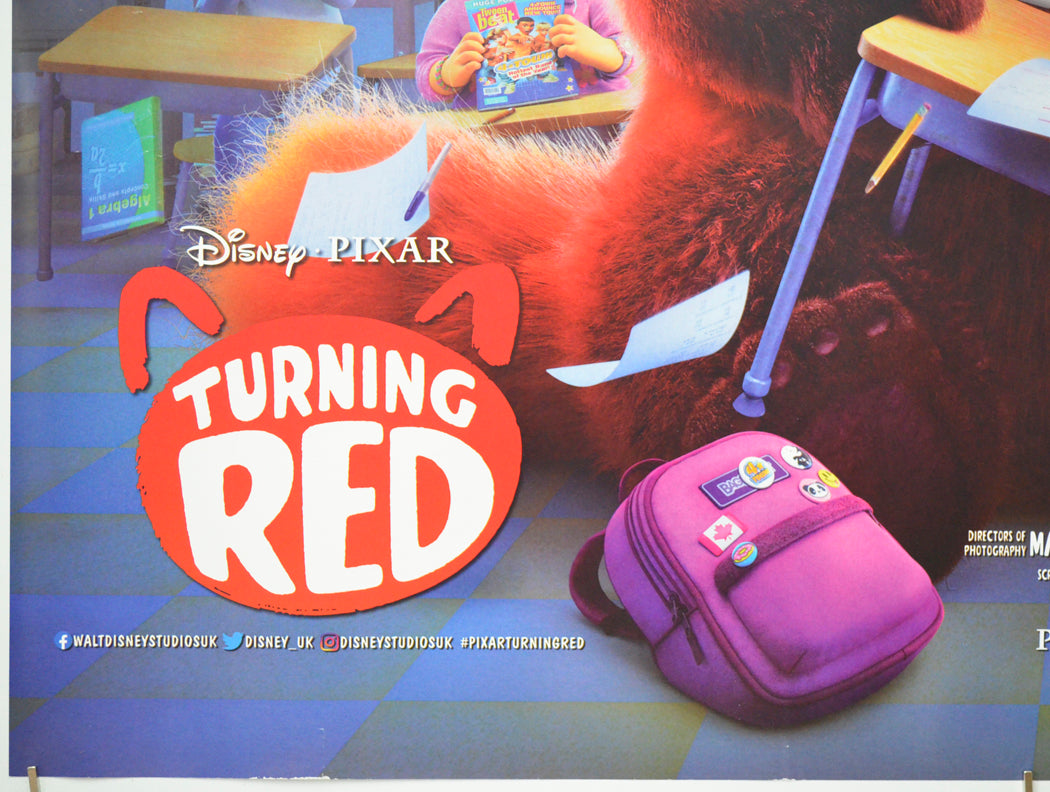 TURNING RED (Bottom Left) Cinema Quad Movie Poster 