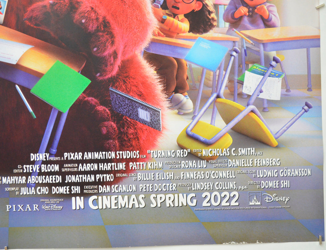 TURNING RED (Bottom Right) Cinema Quad Movie Poster 