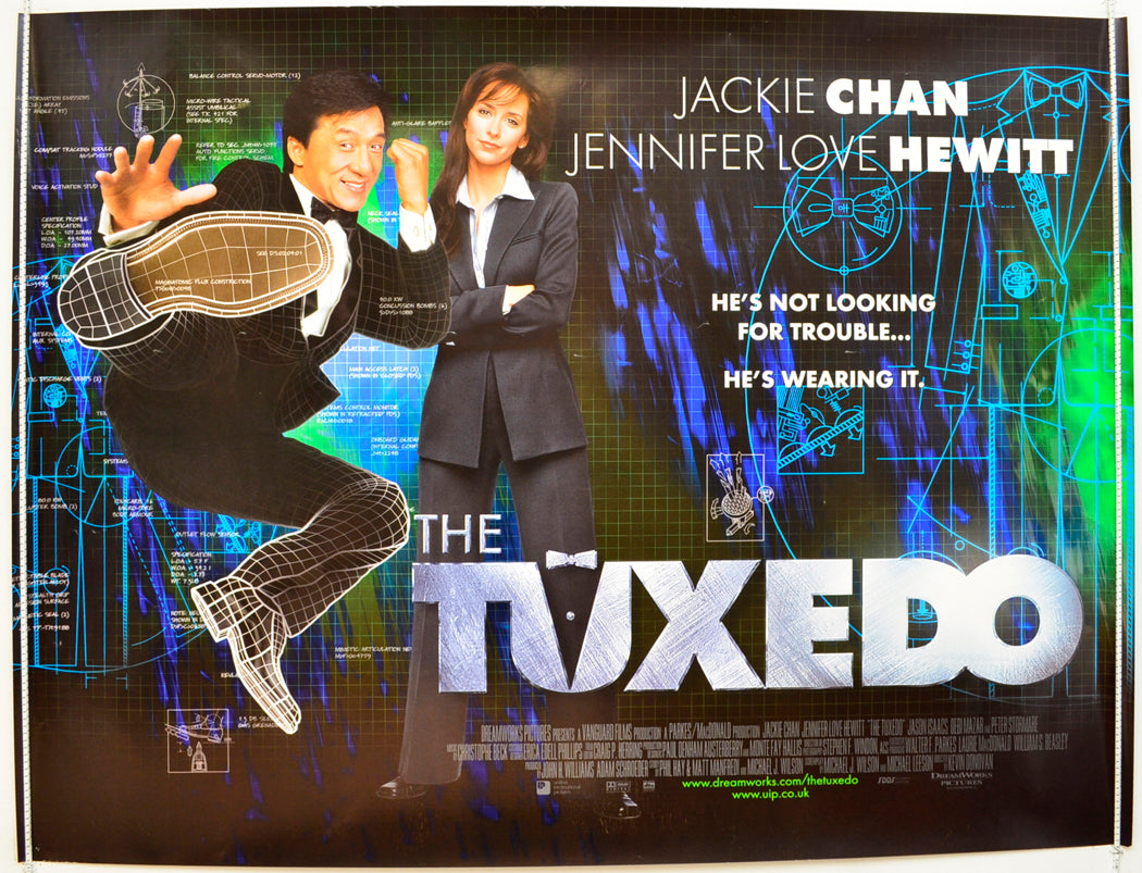 The Tuxedo Original Quad Poster - Film Poster - Movie Poster  