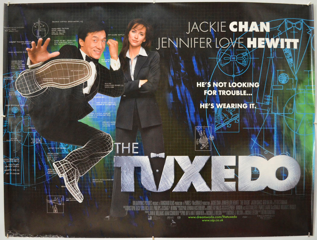 The Tuxedo  Original Quad Poster - Film Poster - Movie Poster