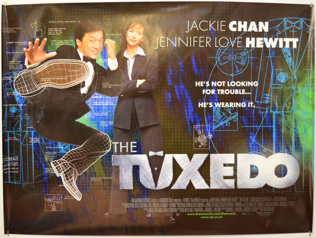 The Tuxedo Original Quad Poster - Film Poster - Movie Poster