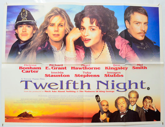 Twelfth Night Original Quad Poster - Film Poster - Movie Poster