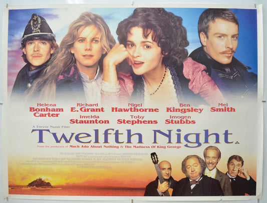 Twelfth Night Original Quad Poster - Film Poster - Movie Poster