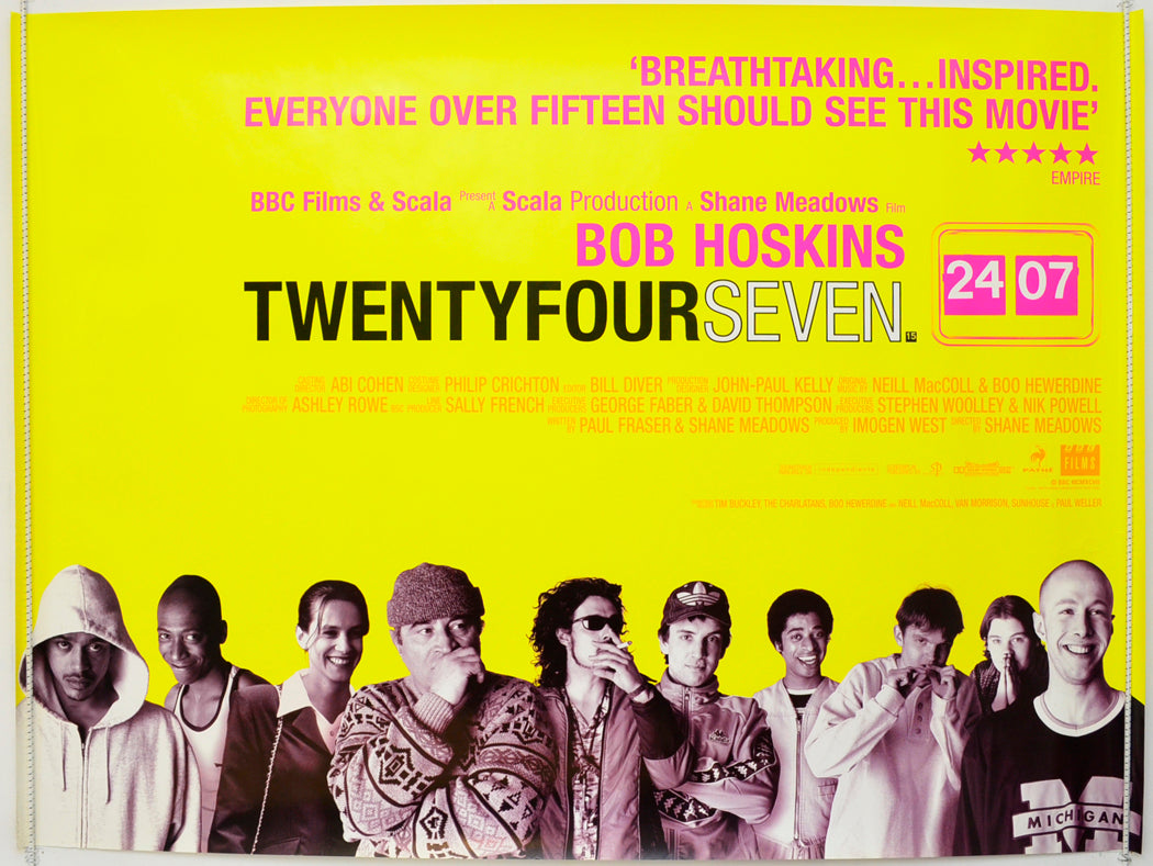 Twenty Four Seven  Original British Quad Poster - Film Poster - Movie Poster 