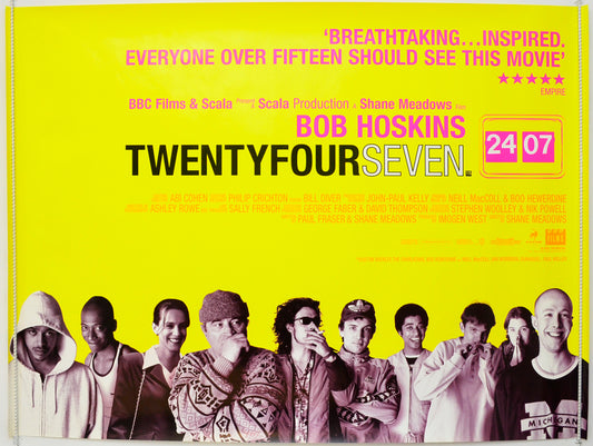 Twenty Four Seven  Original British Quad Poster - Film Poster - Movie Poster 