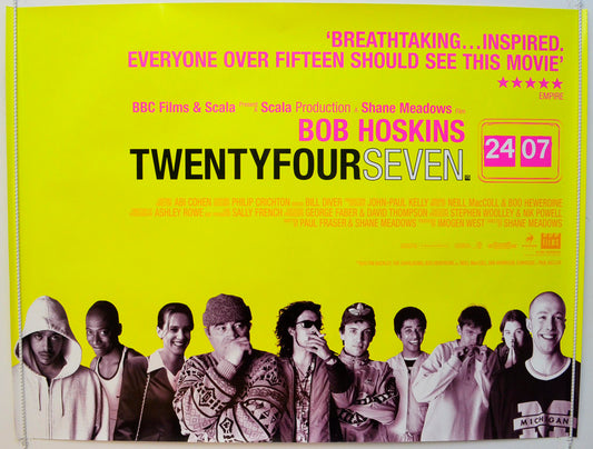 Twenty Four Seven Original British Quad Poster - Film Poster - Movie Poster 