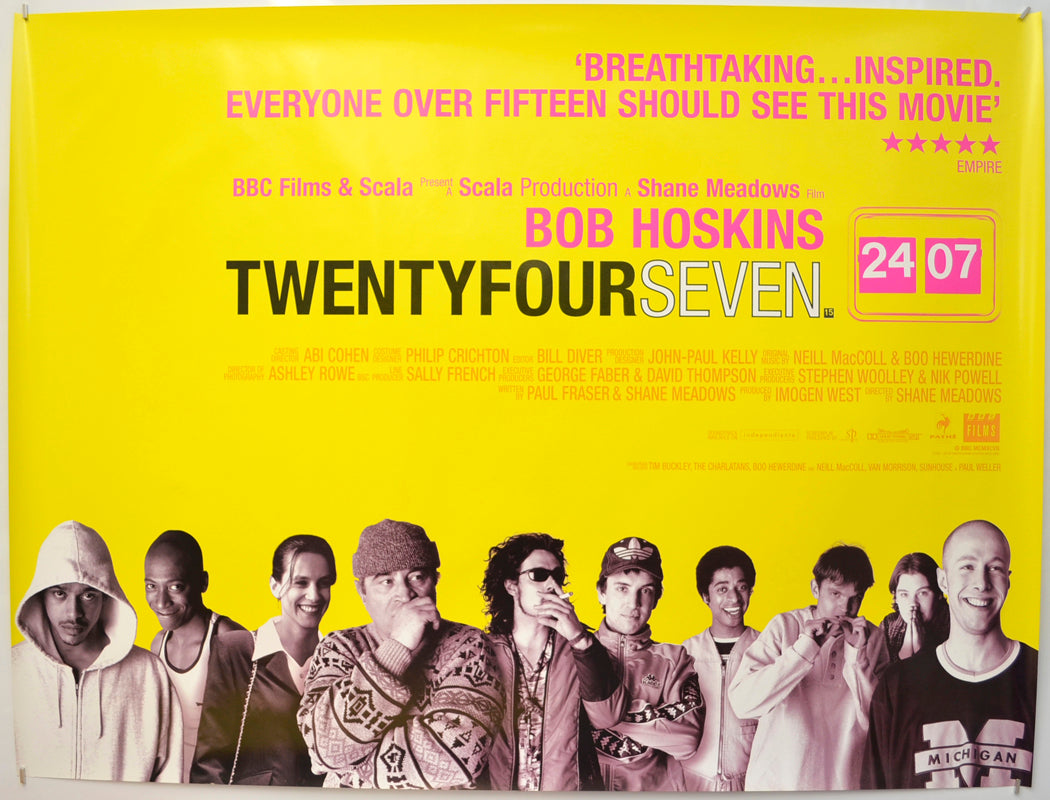 Twenty Four Seven Original Quad Poster - Film Poster - Movie Poster  