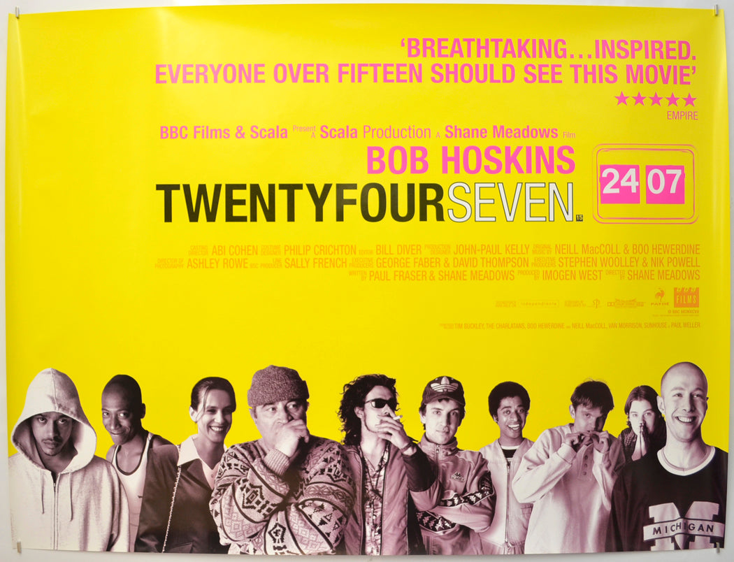 Twenty Four Seven Original Quad Poster - Film Poster - Movie Poster  