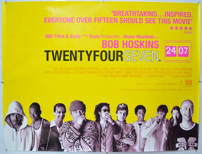 Twenty Four Seven Original Quad Poster - Film Poster - Movie Poster