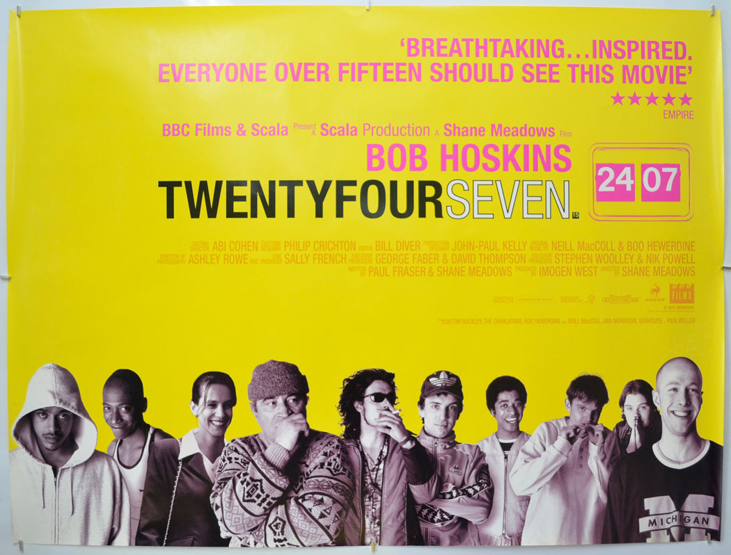 Twenty Four Seven Original Quad Poster - Film Poster - Movie Poster