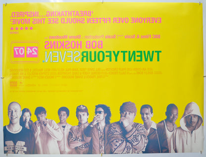 TWENTY FOUR SEVEN (Back) Cinema Quad Movie Poster 