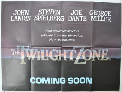 The Twilight Zone  (Teaser / Advance Version)  Original Quad Poster - Film Poster - Movie Poster 