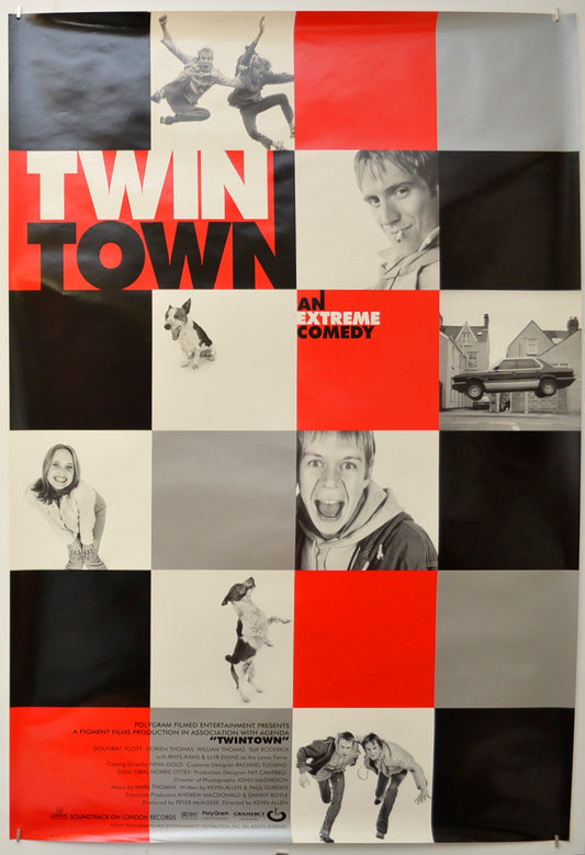 Twin Town Original One Sheet Poster - Film Poster - Movie Poster