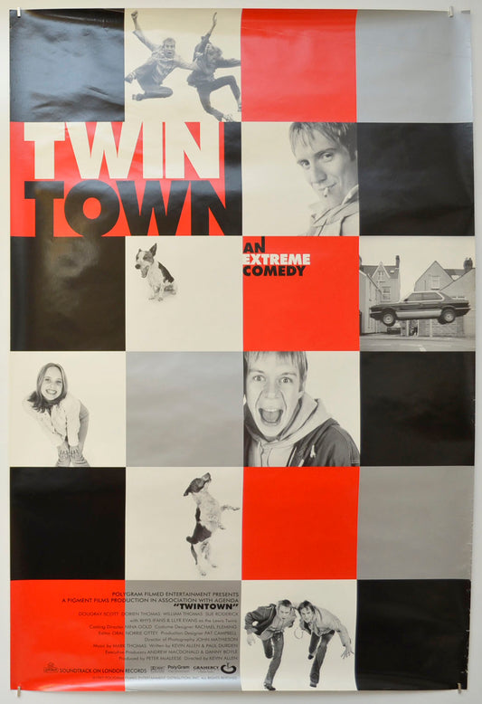 Twin Town Original One Sheet Poster - Film Poster - Movie Poster