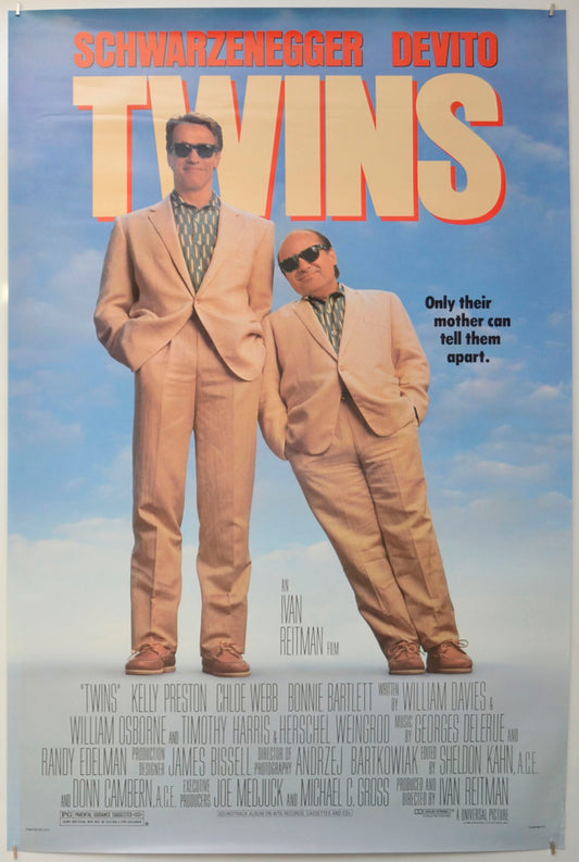 Twins Original One Sheet Poster - Film Poster - Movie Poster