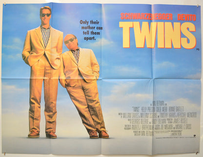 Twins  Original Quad Poster - Film Poster - Movie Poster