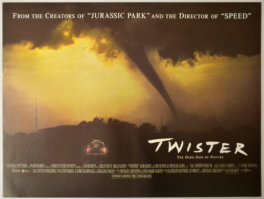 Twister (Version 2)  Original Mini Quad Poster - Film Poster - Movie Poster