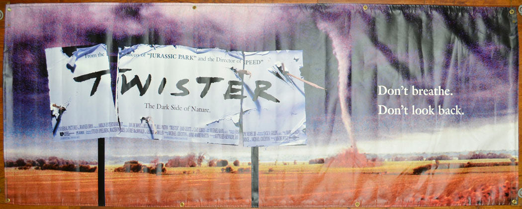 Twister Original Cinema Banner - Film Banner - Movie Banner - Vinyl Banner 