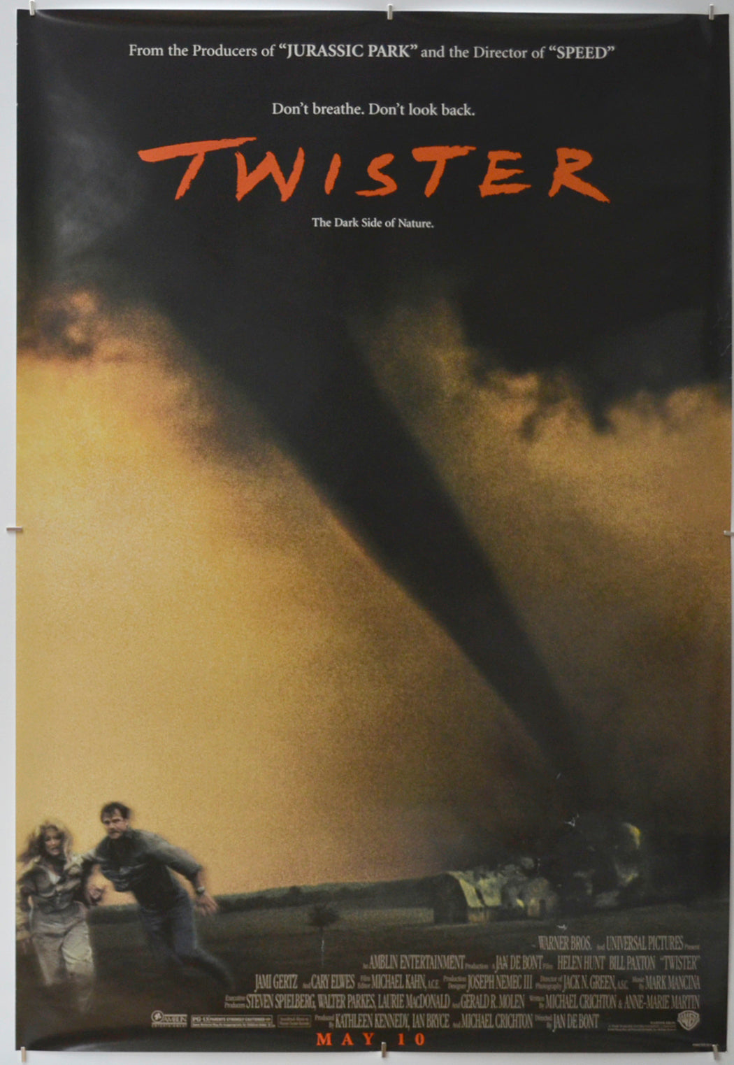 Twister (Teaser / Advance Version) Original One Sheet Poster - Film Poster - Movie Poster - Cinema Poster