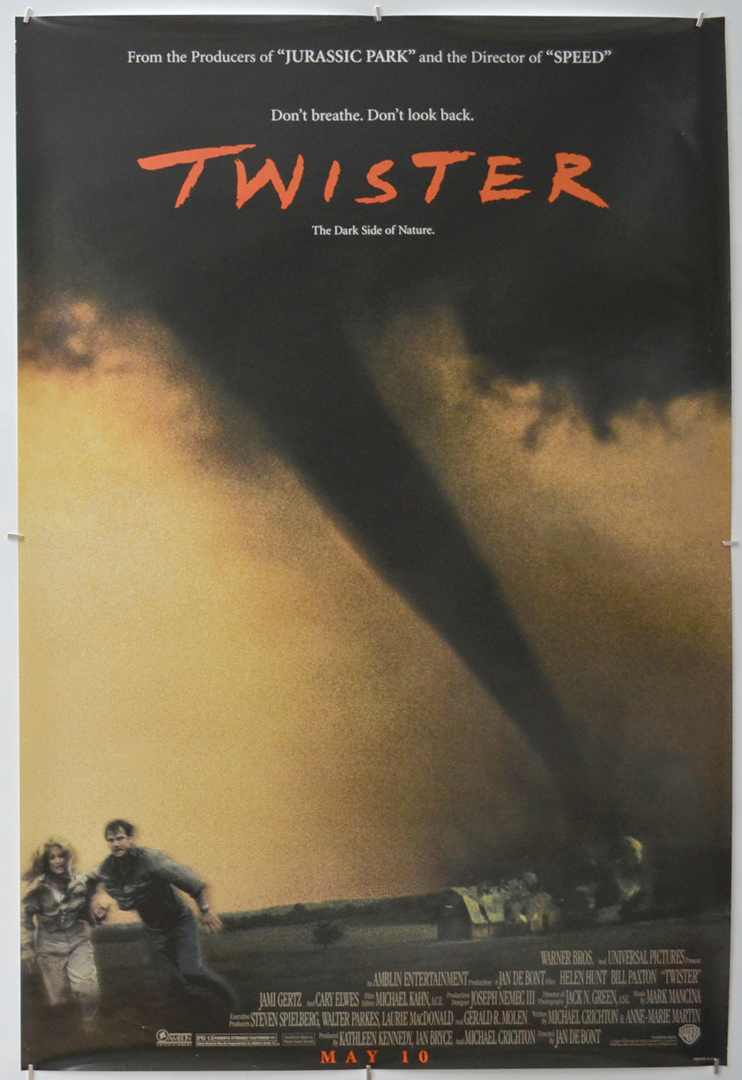 Twister (Teaser / Advance Version)Original One Sheet Poster - Film Poster - Movie Poster - Cinema Poster