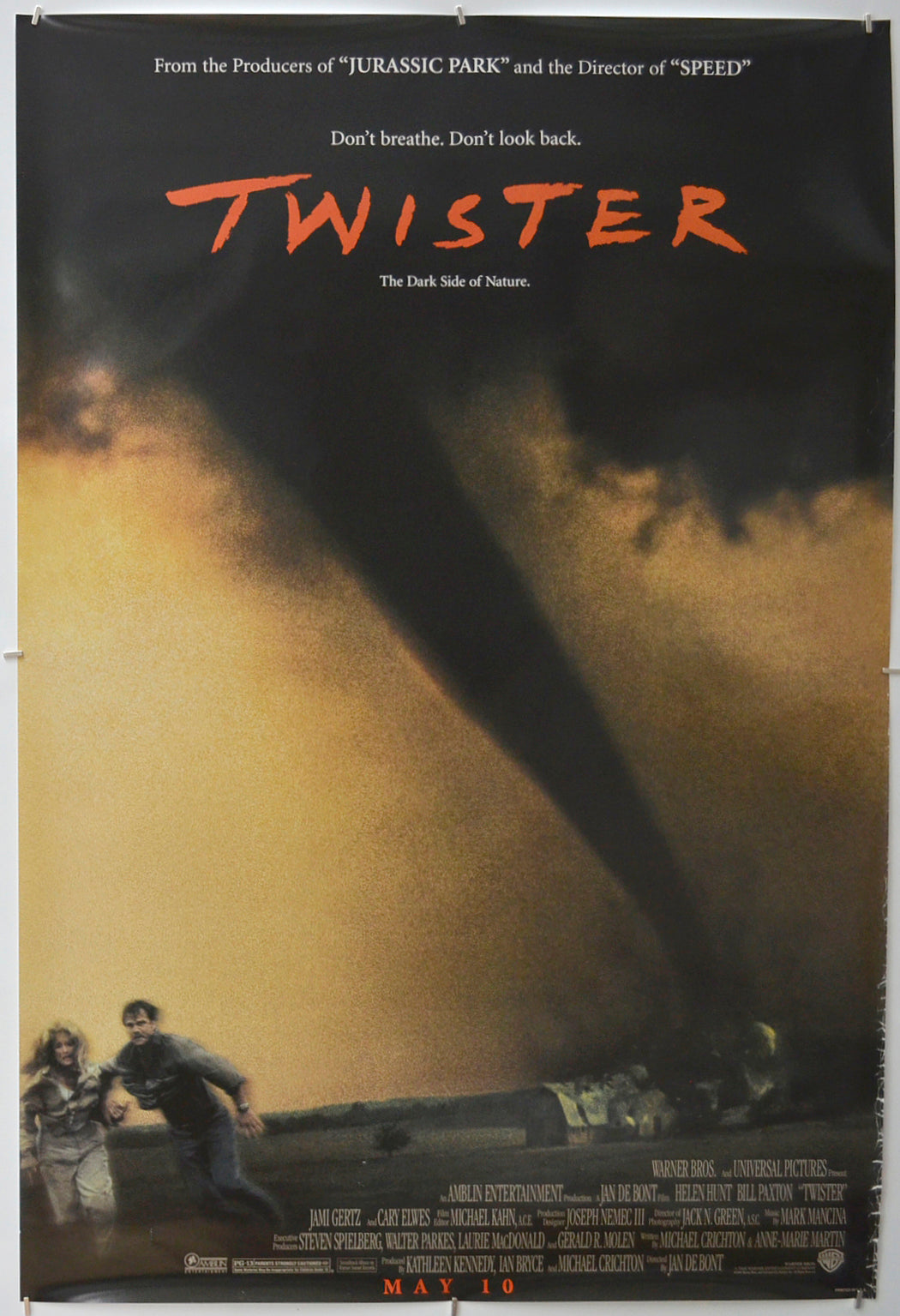 Twister (Teaser / Advance Version)Original One Sheet Poster - Film Poster - Movie Poster - Cinema Poster