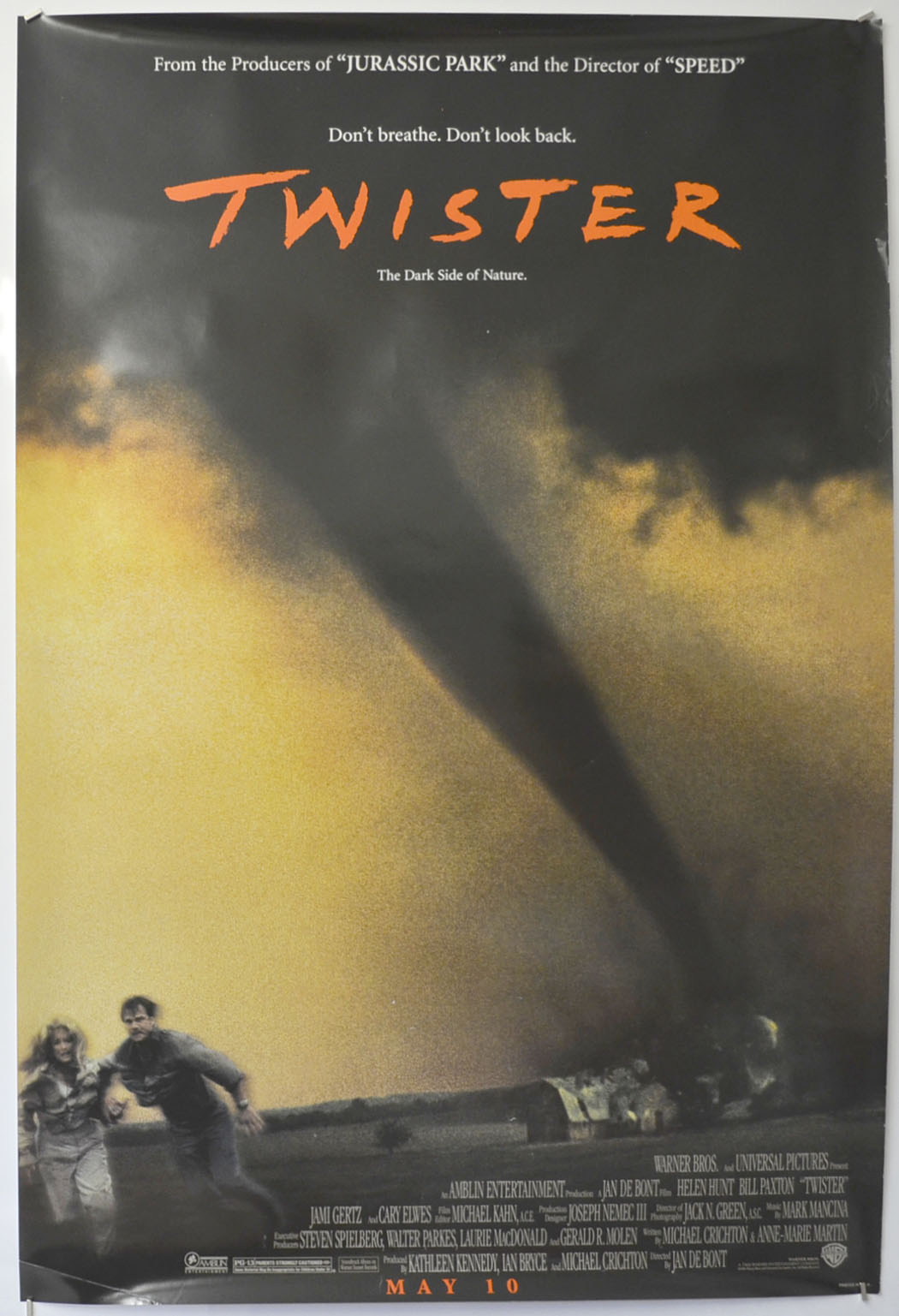 Twister (Teaser / Advance Version) Original One Sheet Poster - Film Poster - Movie Poster - Cinema Poster