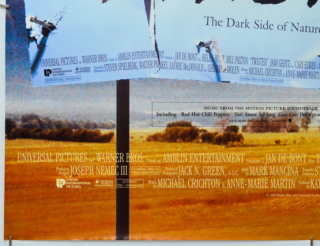 Twister (Bottom Left) Cinema Quad Movie Poster 