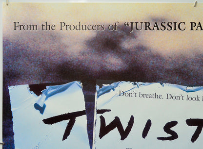Twister (Top Left) Cinema Quad Movie Poster 