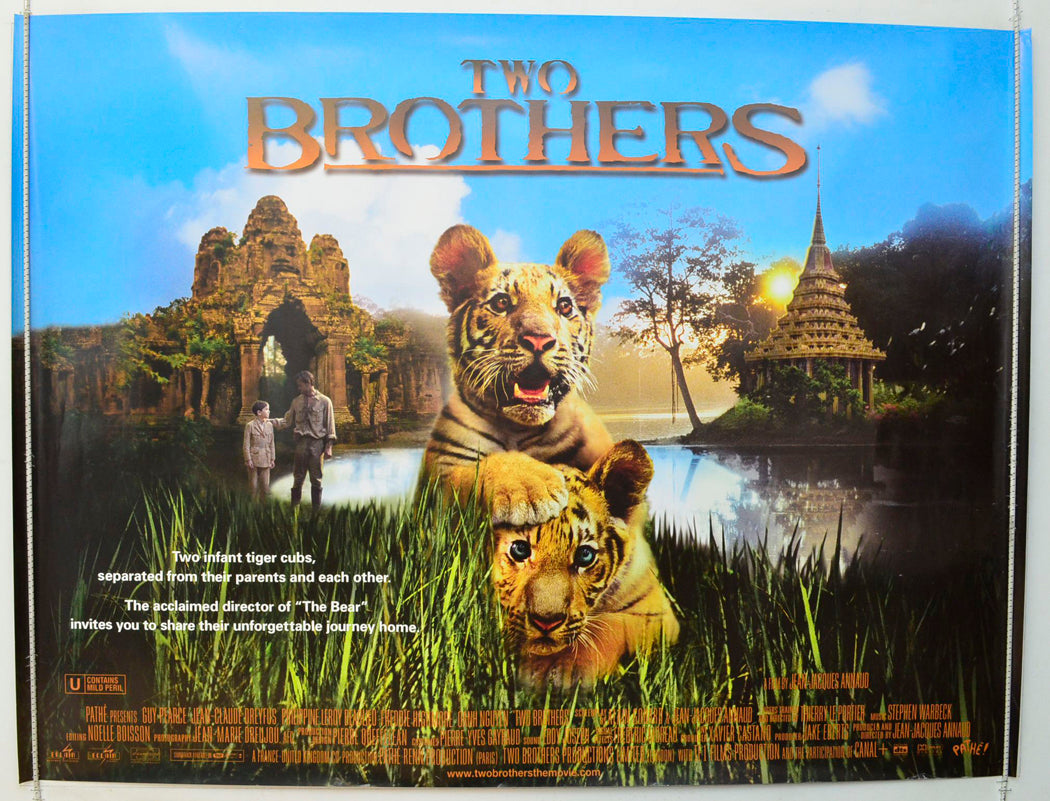 Two Brothers  Original British Quad Poster - Film Poster - Movie Poster