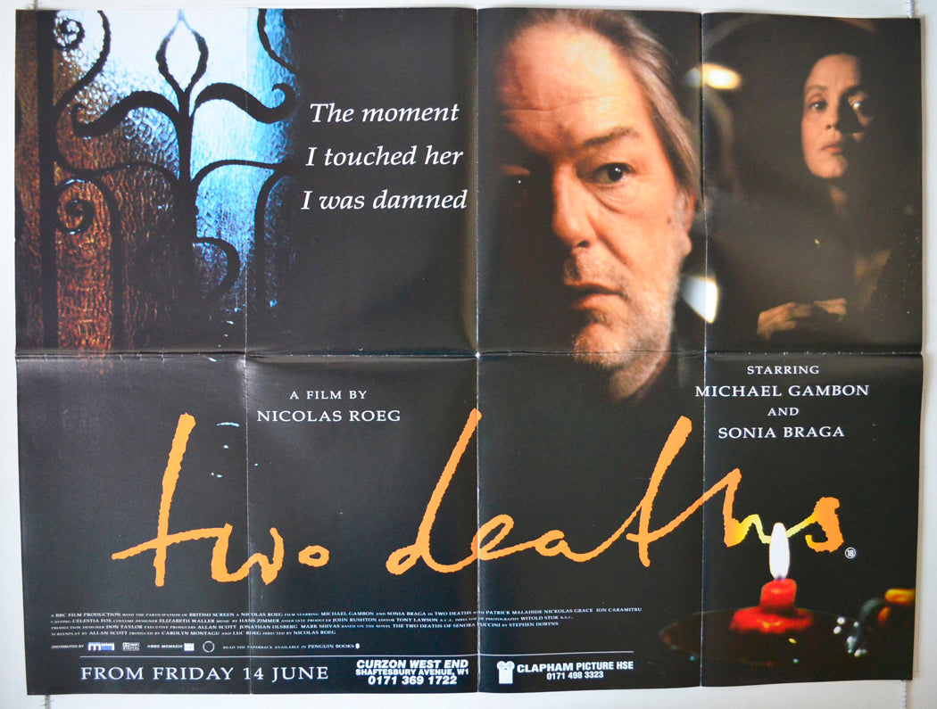 Two Deaths Original British Quad Poster - Movie Poster