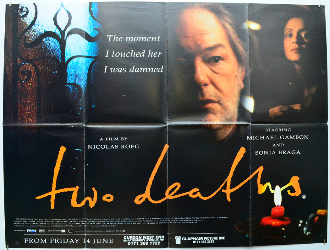 Two Deaths Original Quad Poster - Film Poster - Movie Poster