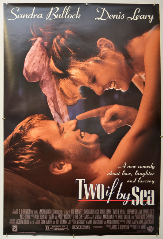 Two If By Sea (a.k.a. Stolen Hearts) Original One Sheet Poster - Film Poster - Movie Poster