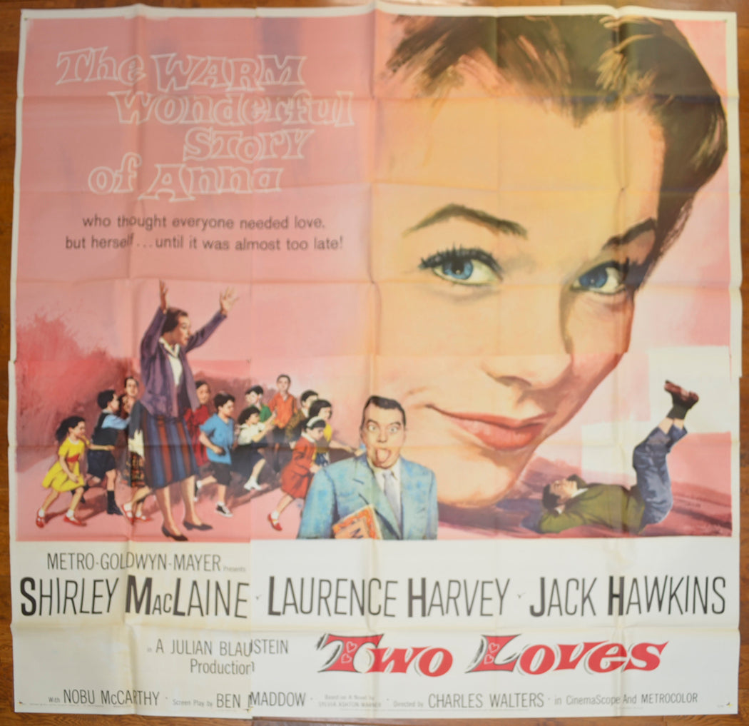 Two Loves   Original US 6-Sheet Poster - Film Poster - Movie Poster 