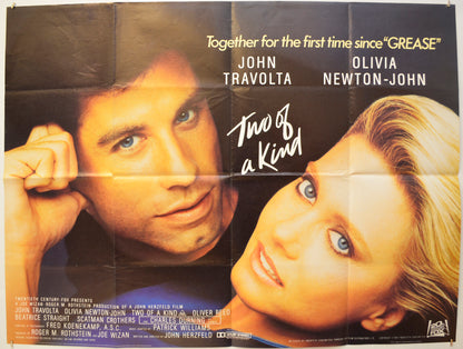 Two Of A Kind Original Quad Poster - Film Poster - Movie Poster