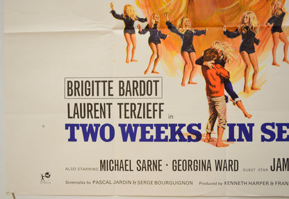 TWO WEEKS IN SEPTEMBER (Bottom Left) Cinema Quad Movie Poster 