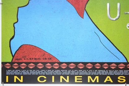 U-CARMEN EKHAYELITSHA (Bottom Left) Cinema Quad Movie Poster 